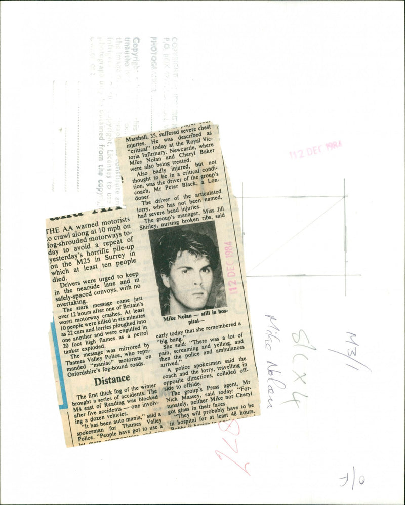 Bucks Fizz - Vintage Photograph