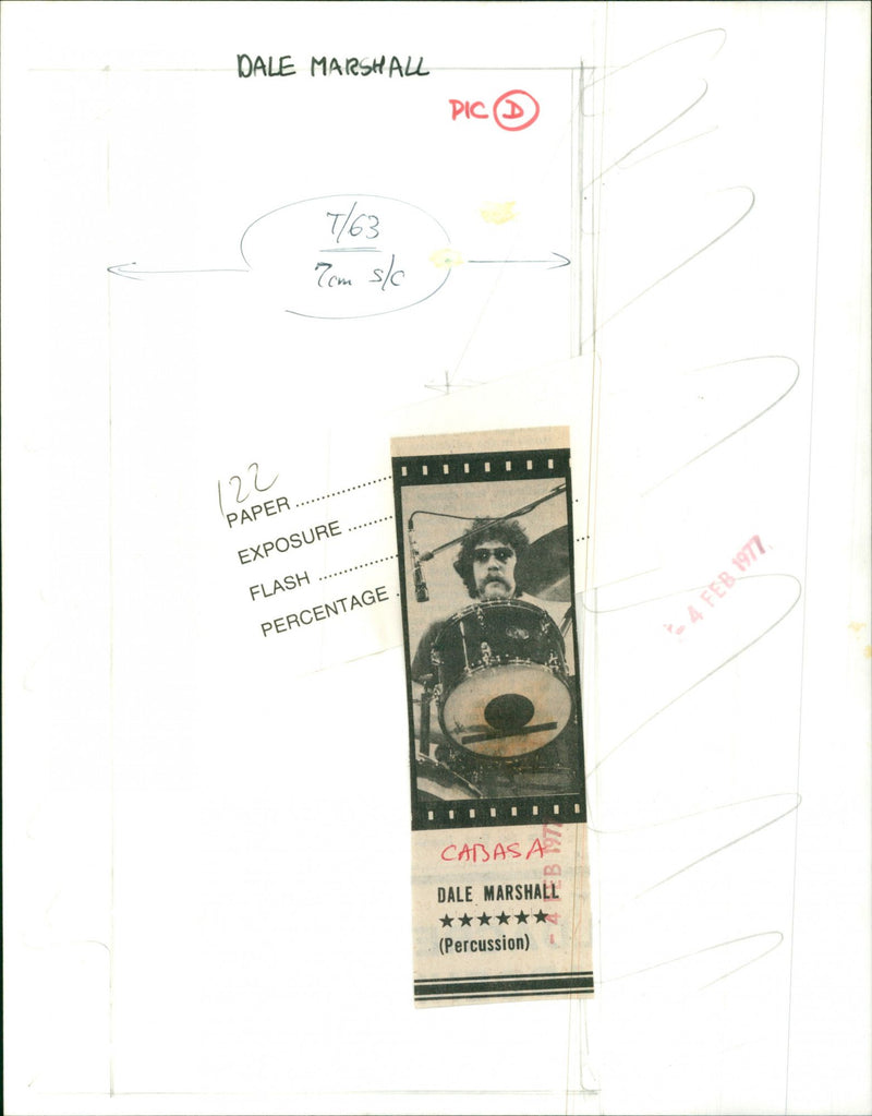 Dale Marshall - Vintage Photograph