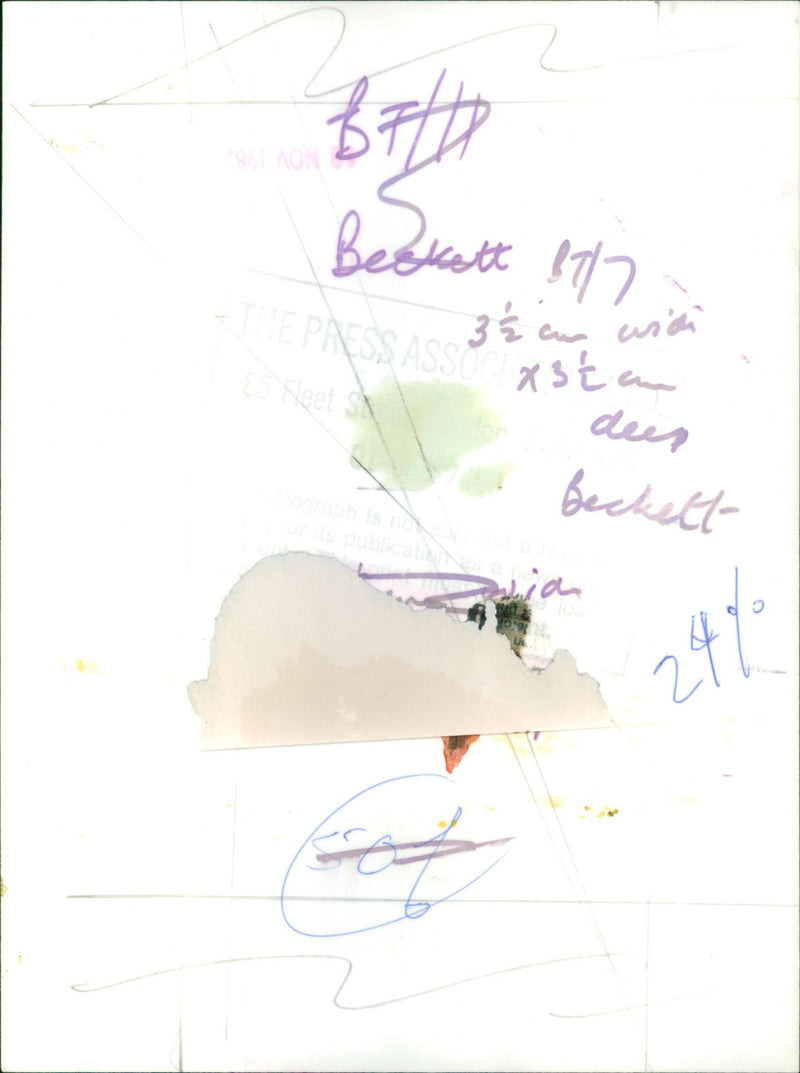 Terence Beckett - Vintage Photograph