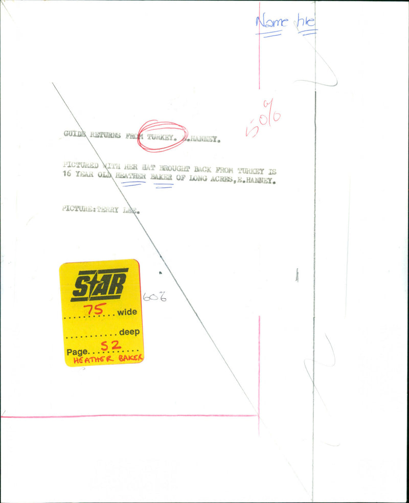 Heather Baker - Vintage Photograph