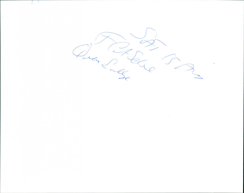 Jeanne Baxtresser - Vintage Photograph