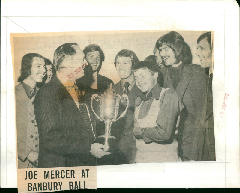 Joe Mercer - Vintage Photograph