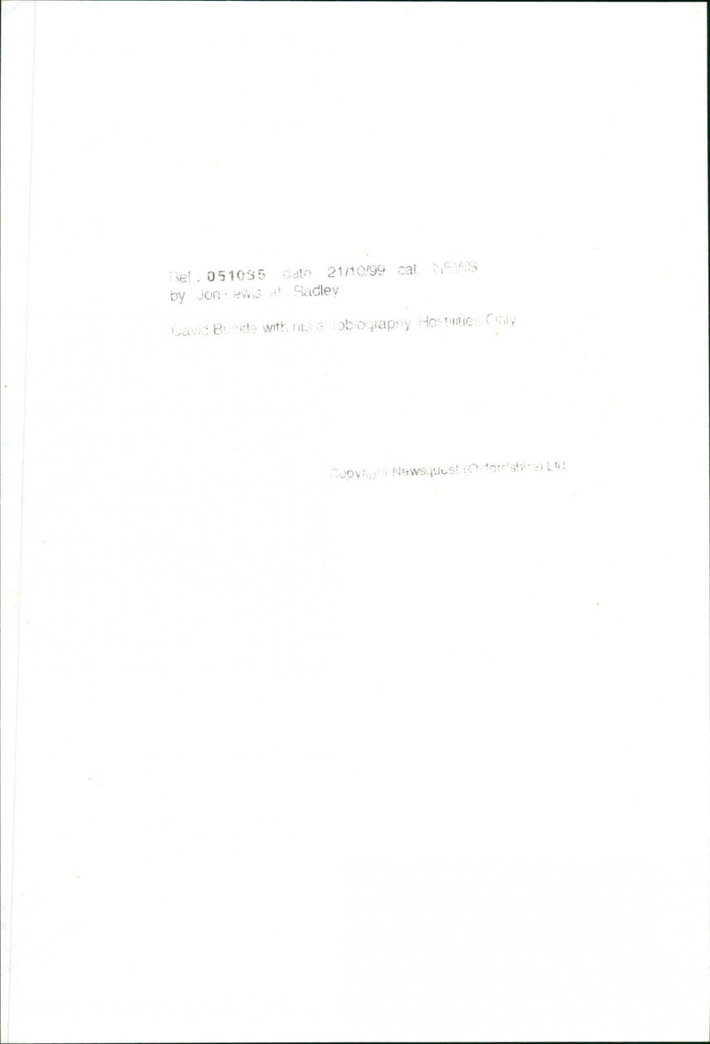 David Buckle - Vintage Photograph