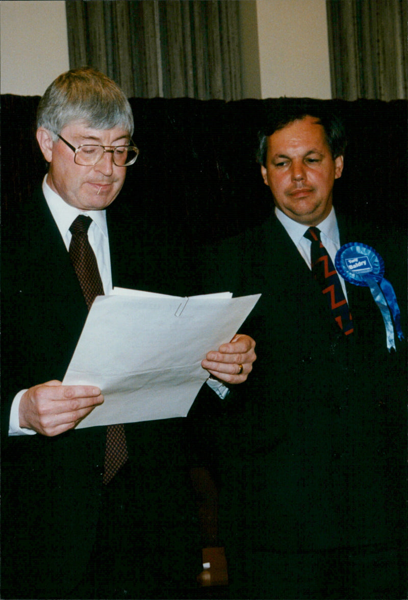 Tony Baldry MP - Vintage Photograph