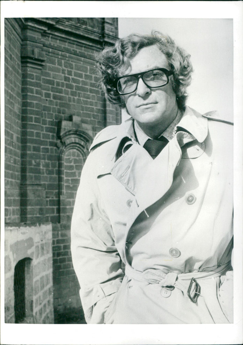 Michael Caine in Malta - Vintage Photograph