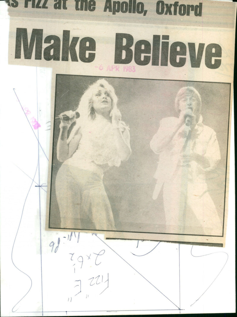 Bucks Fizz - Vintage Photograph