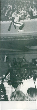 Hanging in the crowd - Vintage Photograph