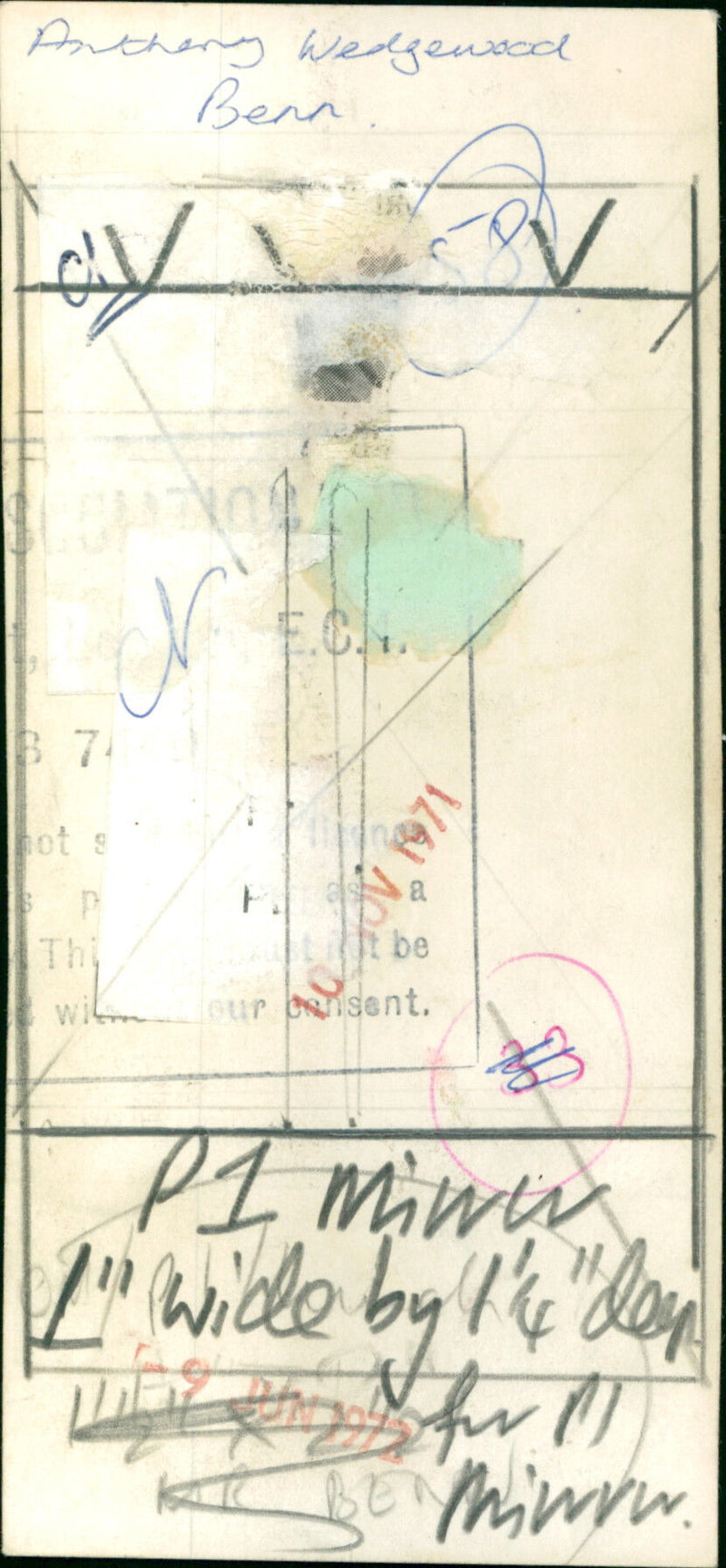 Anthony Wedgewood Benn - Vintage Photograph