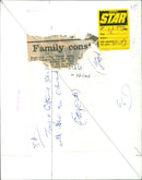 Tony Baldry MP and Wife, Catherine with Son, Edward James - Vintage Photograph