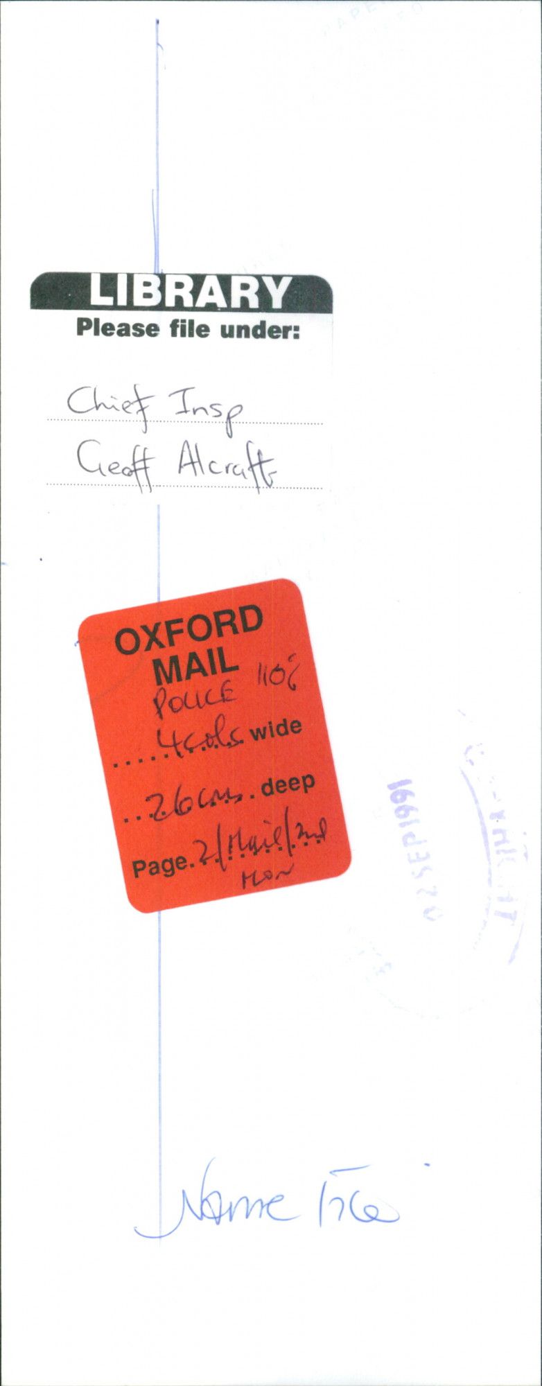 Geoff Alcraft - Vintage Photograph