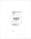 Beniamino Andreatta - Vintage Photograph