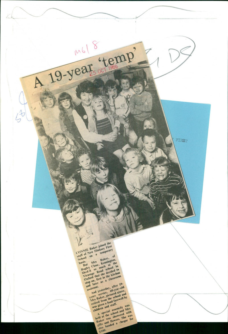 Connie Baker - Vintage Photograph