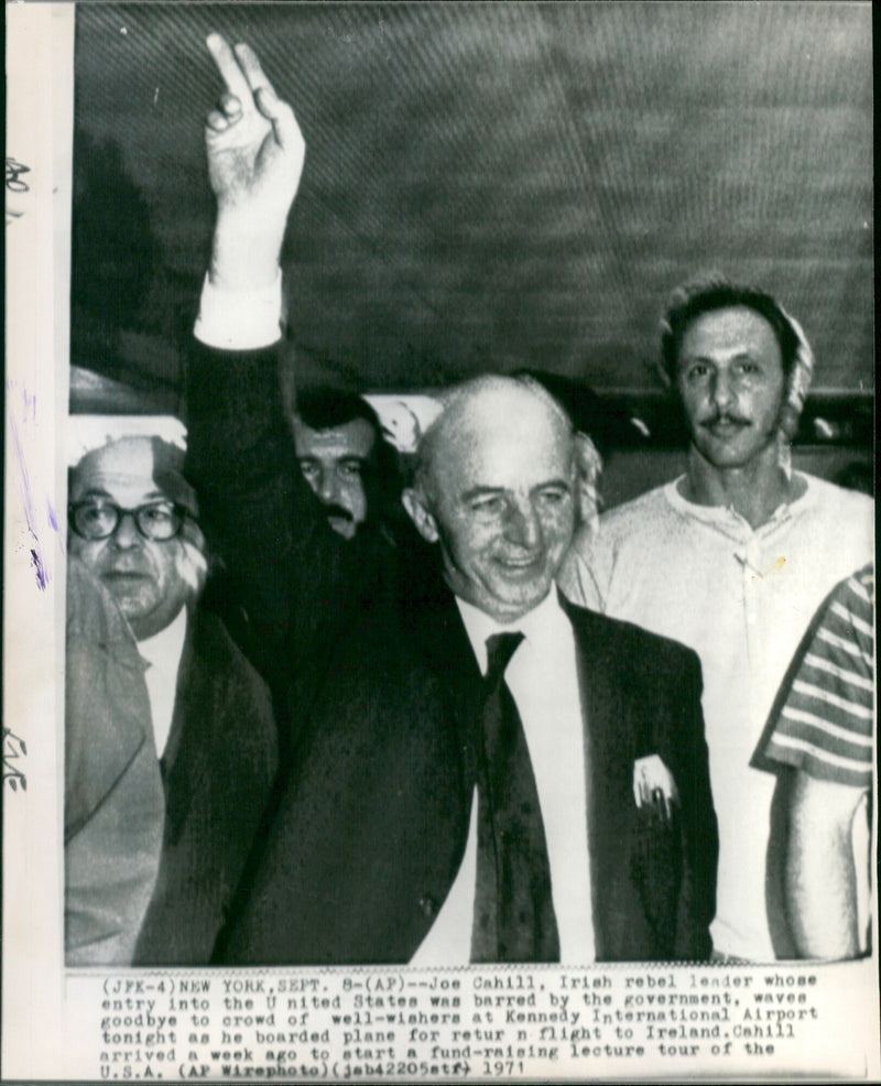 Joe Cahill - Vintage Photograph