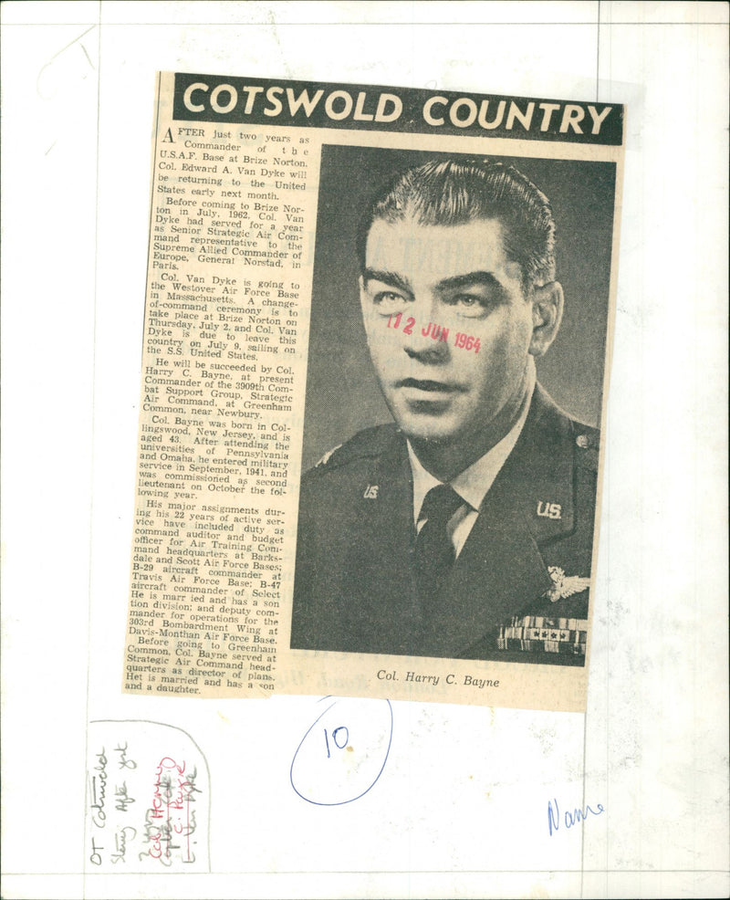 Harry Bayne - Vintage Photograph