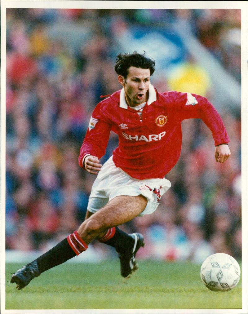 Ryan Giggs - Manchester United - Vintage Photograph
