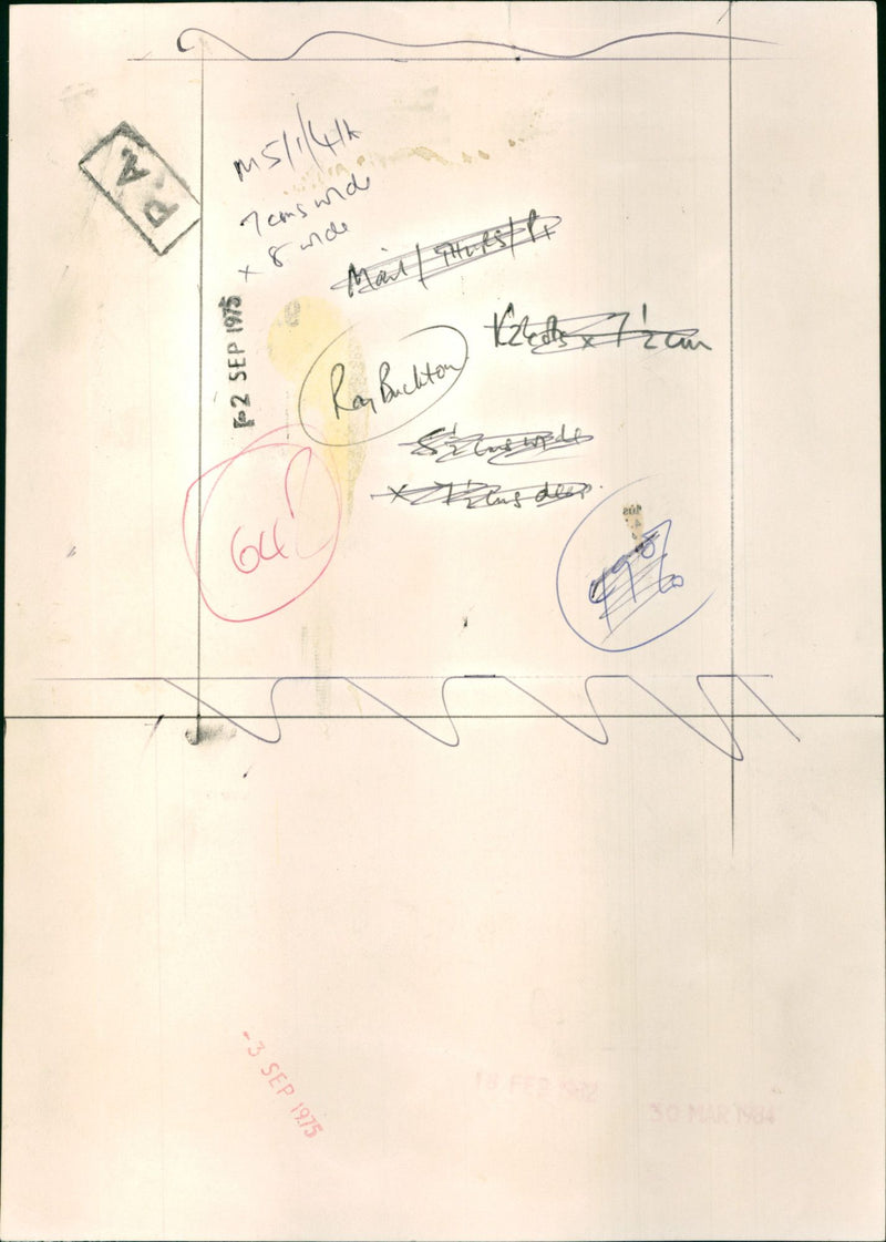 Ray Buckton - Vintage Photograph