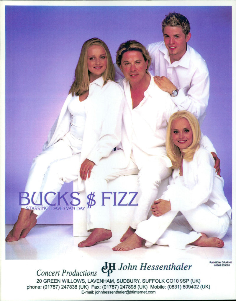 Bucks Fizz - Vintage Photograph