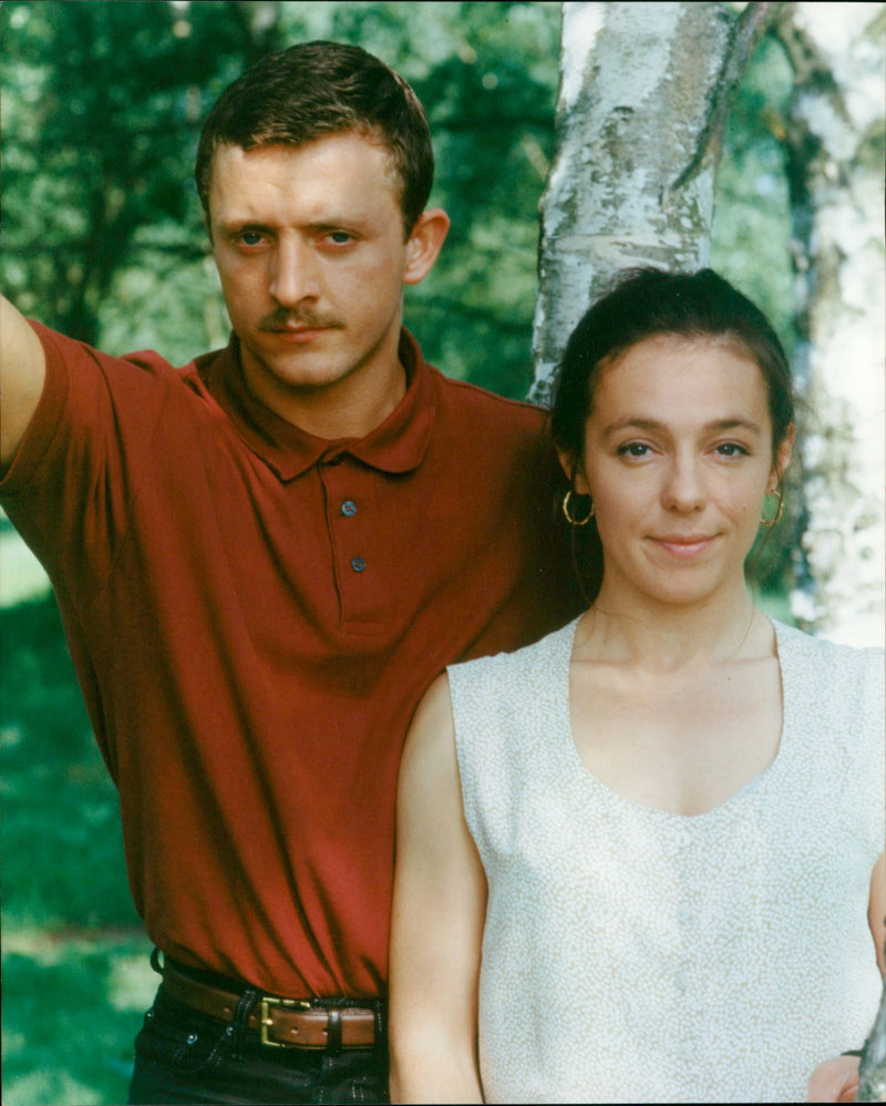 Annabelle Apsion and Gary Love - Vintage Photograph