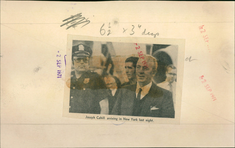 Joseph Cahill - Vintage Photograph