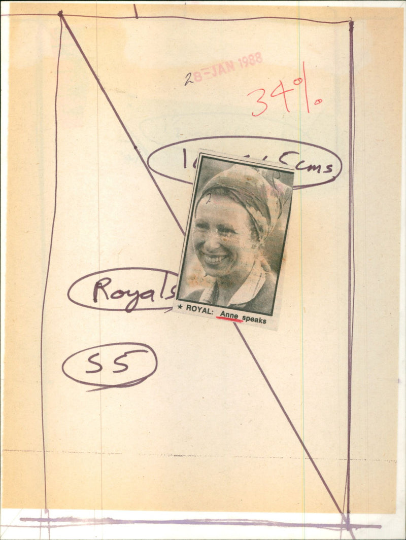 Princess Anne - Vintage Photograph