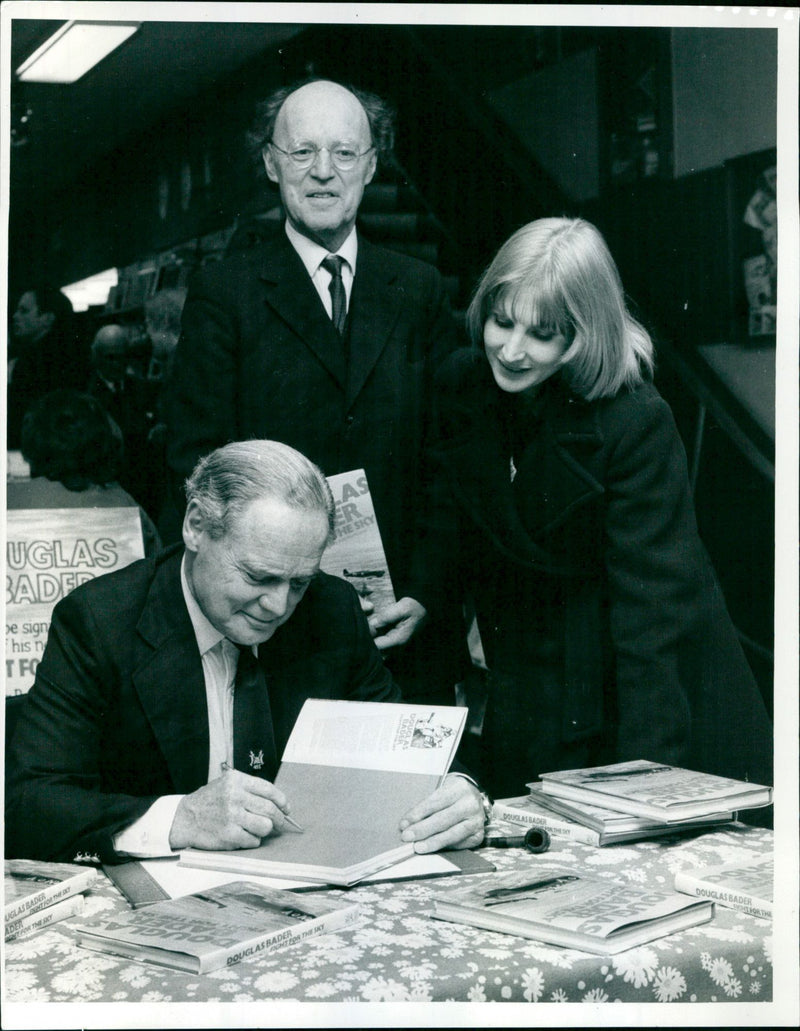 Sir Douglas Bader - Vintage Photograph