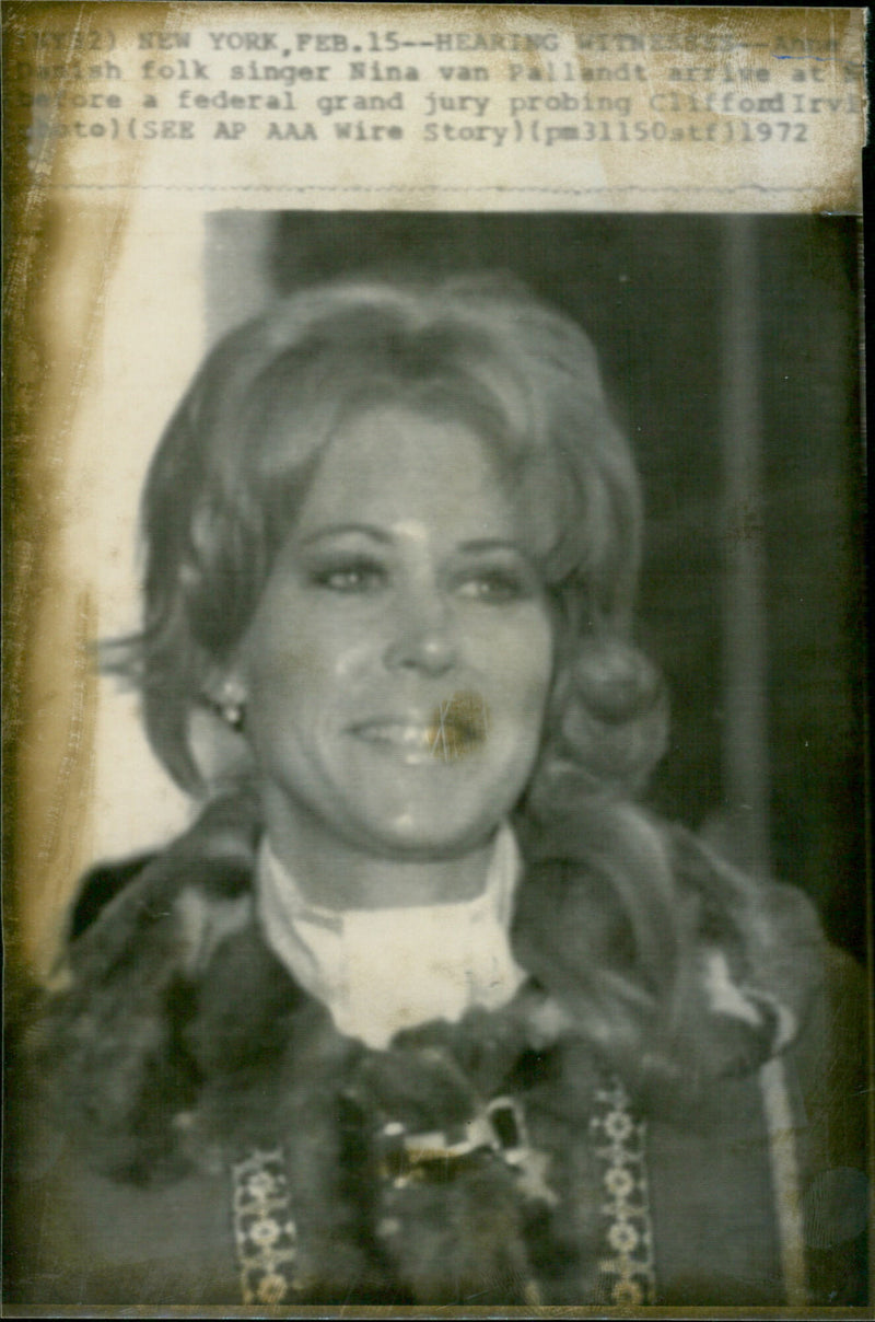 Nina van Pallandt - Vintage Photograph