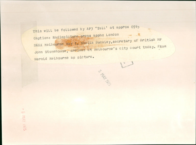 Sheila T. Buckley - Vintage Photograph