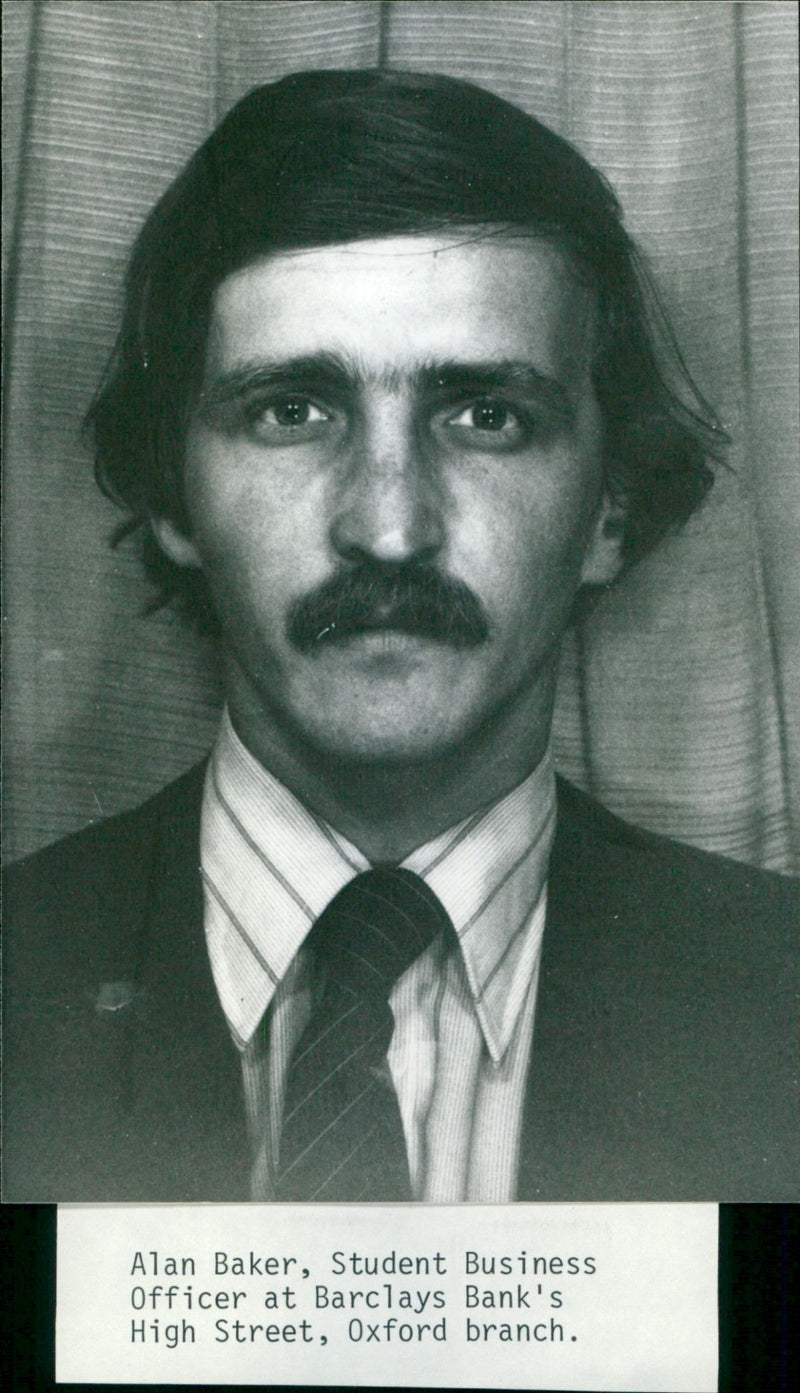 Alan Baker - Vintage Photograph