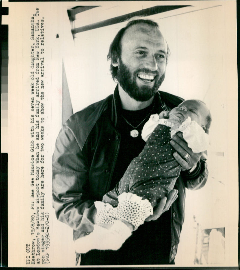 Maurice Gibb - Vintage Photograph