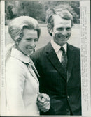 Lt. Mark Phillips and Princess Anne - Vintage Photograph