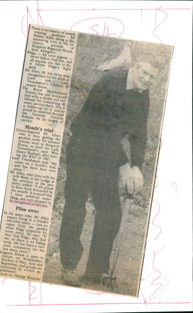 Sidney Allen - Vintage Photograph