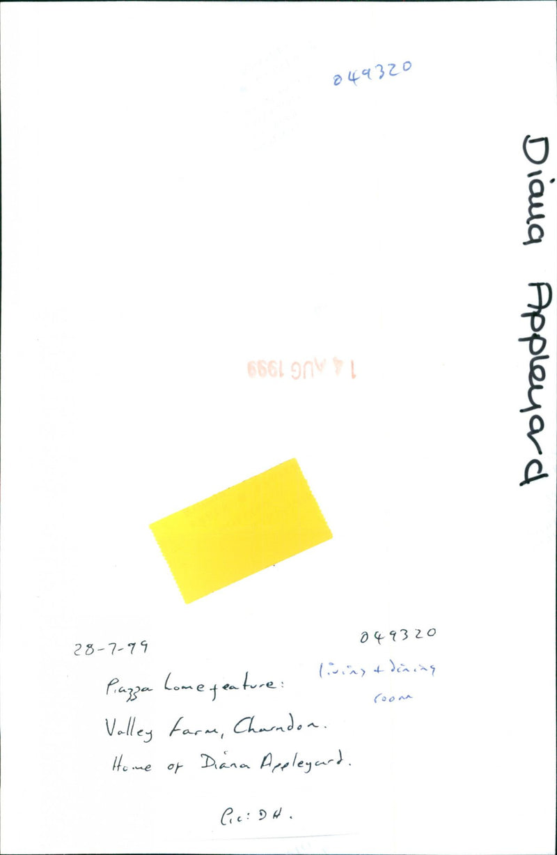 Diana Appleyard - Vintage Photograph