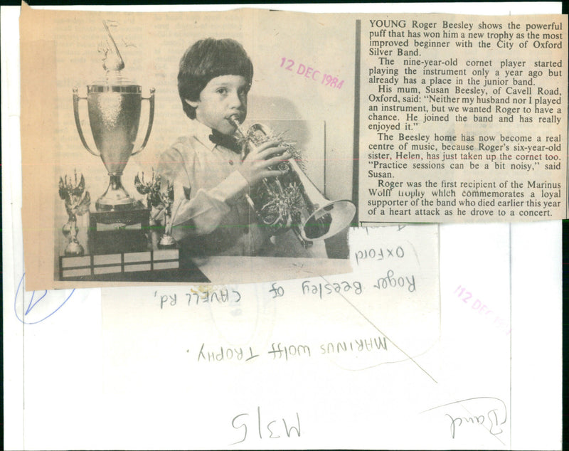 Roger Beesley - Vintage Photograph