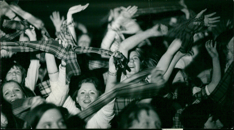 Bay City Rollers fans - Vintage Photograph