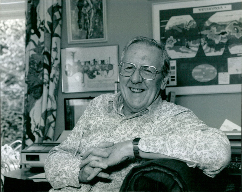 Brian Aldiss - Vintage Photograph