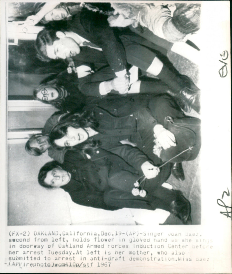 Joan Baez - Vintage Photograph