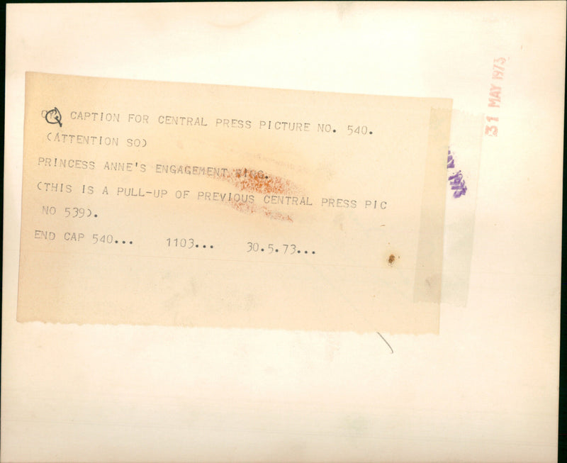 Princess Anne - Vintage Photograph