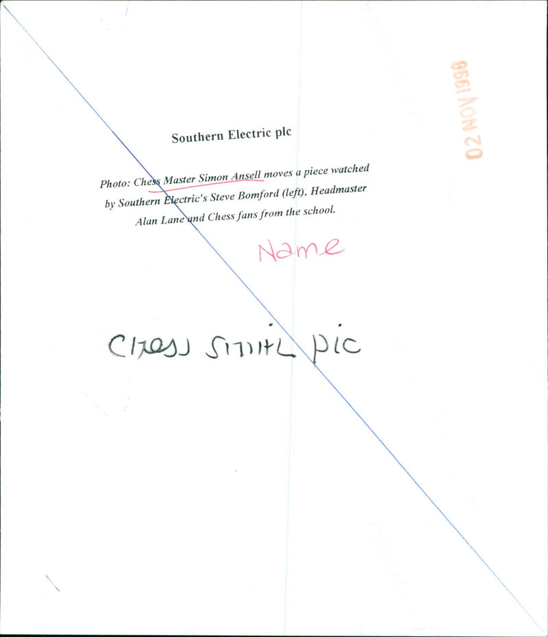 Simon Ansell - Vintage Photograph