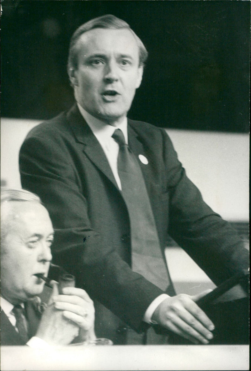 Anthony Wedgwood Benn - Vintage Photograph