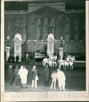 Rehearsal of the Royal Wedding Procession - Vintage Photograph