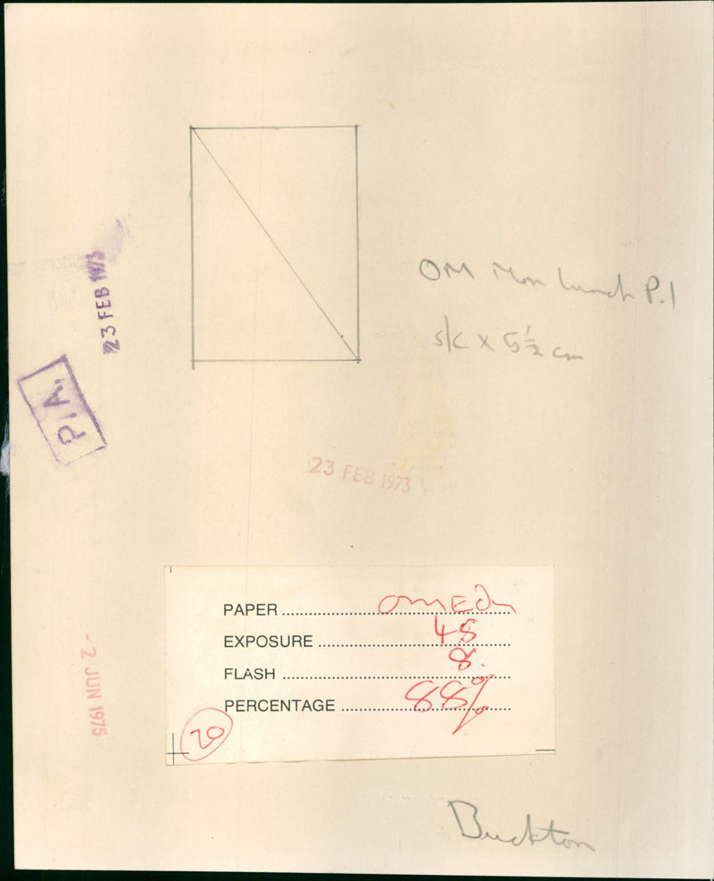 Ray Buckton - Vintage Photograph