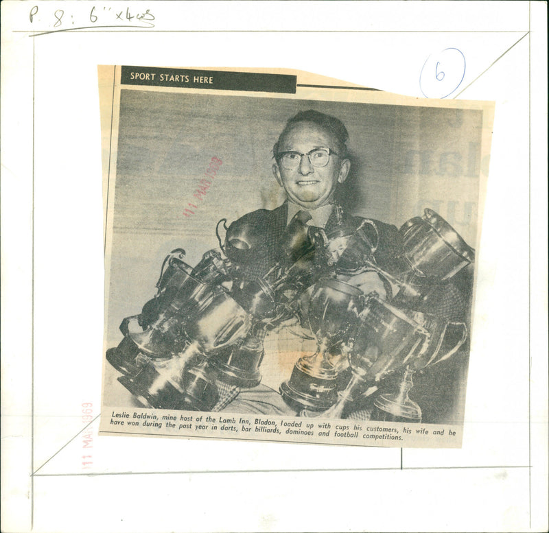 Leslie Baldwin - Vintage Photograph