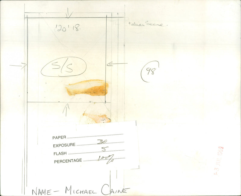 Michael Caine - Vintage Photograph