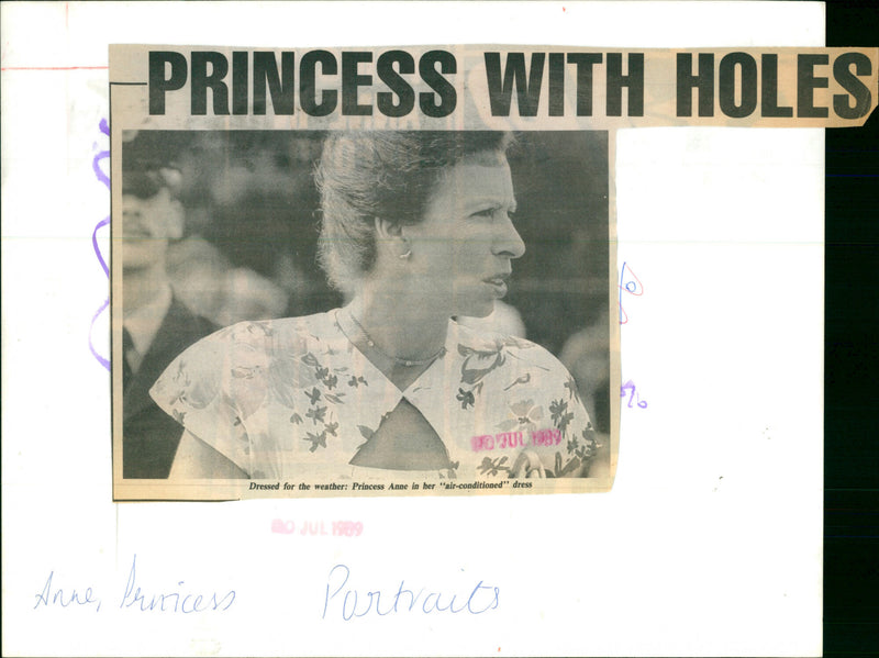 Princess Anne - Vintage Photograph