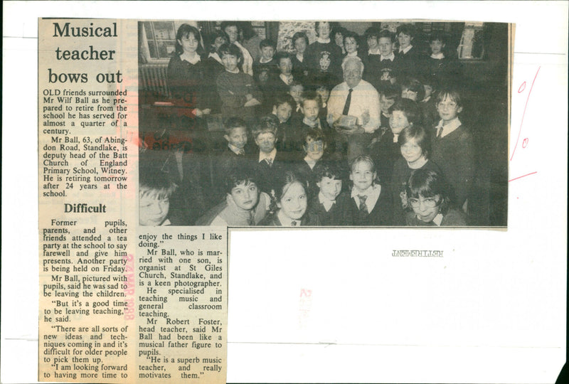 Wilf Ball - Vintage Photograph