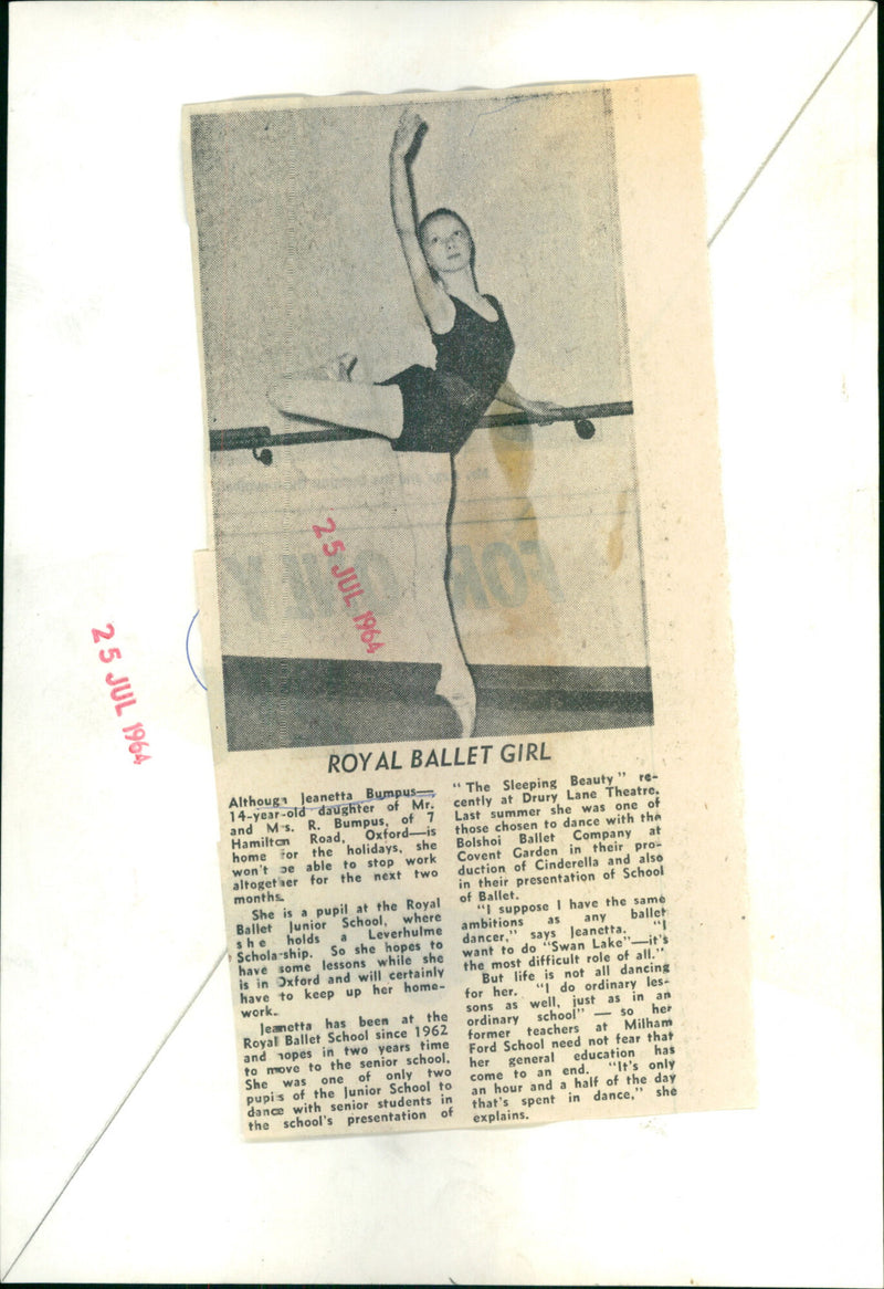 Jeanetta Bumpus - Vintage Photograph