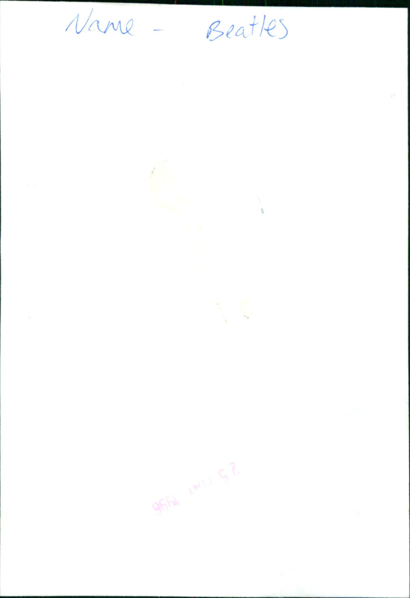 The Beatles - Vintage Photograph