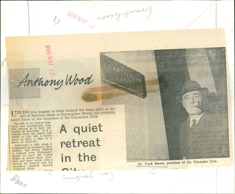 Mr. Frank Beaver - Vintage Photograph