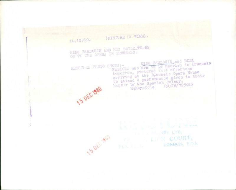 King Baudouin - Vintage Photograph