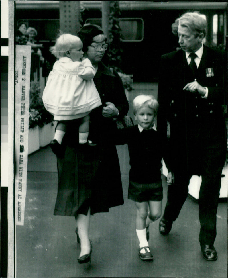 Master Peter Phillips - Vintage Photograph